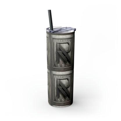 Deco RA - Skinny Tumbler with Straw, 20oz