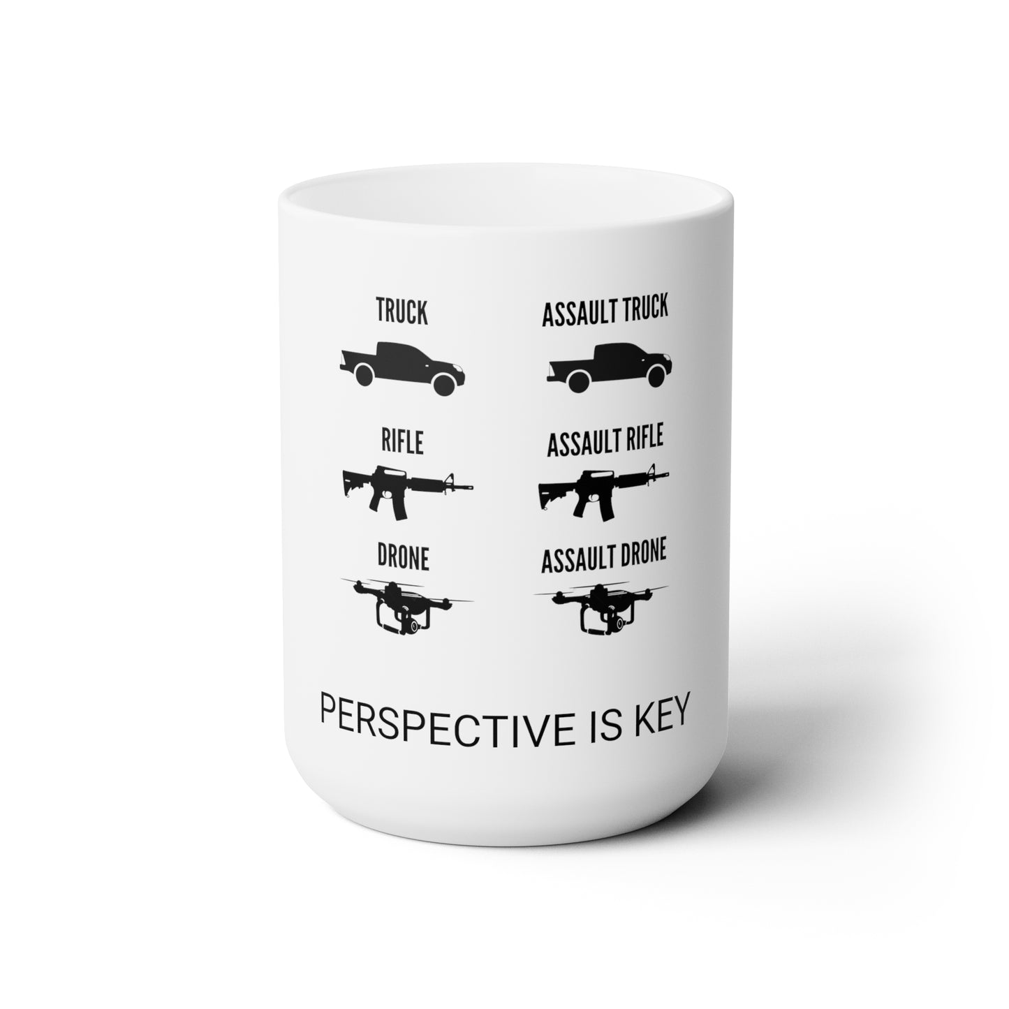 Perspective is Key Mug 15oz