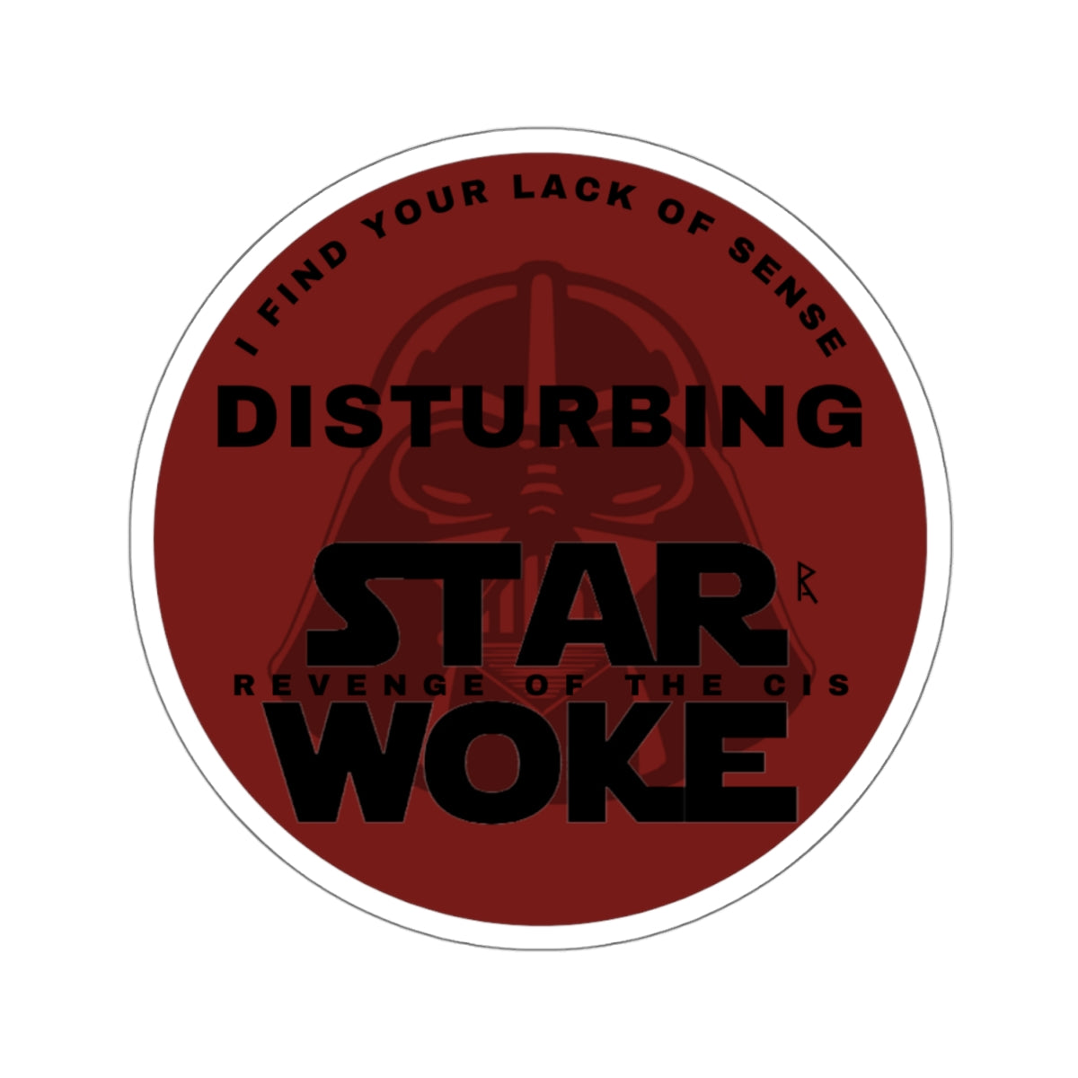 Star Woke - Vader Sticker