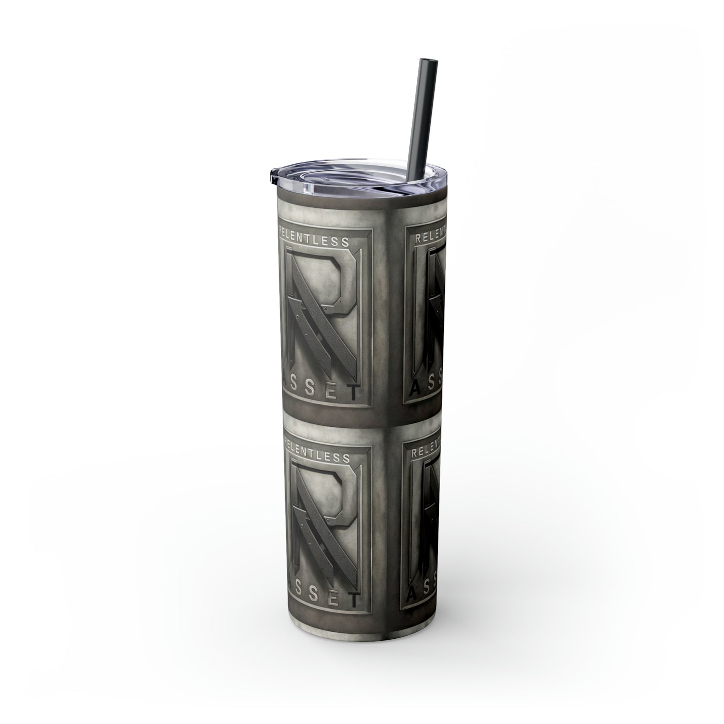 Deco RA - Skinny Tumbler with Straw, 20oz